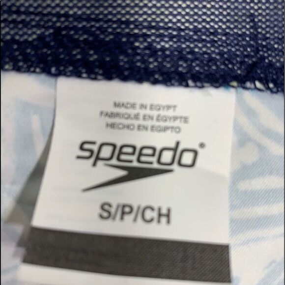 Speedo Black Orange Red Mens Swim Trunks Small Comfort Stretch Water Repellent - Picture 5 of 13